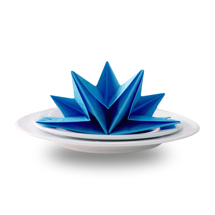 3D皇冠折叠餐巾纸